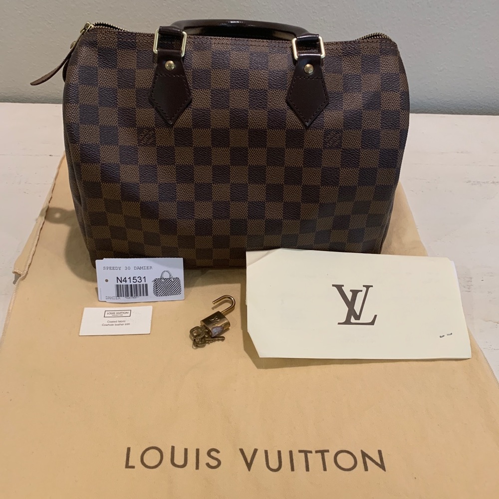 Louis Vuitton Speedy 30 Damier